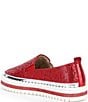 Azalea Wang Brittany Rhinestone Platform Slip On Sneakers - Image 3
