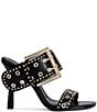 Azalea Wang Chambers Grommet Studded Oversized Buckle Dress Sandals - Image 2