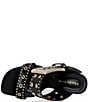Azalea Wang Chambers Grommet Studded Oversized Buckle Dress Sandals - Image 4