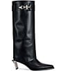 Azalea Wang Chrono Pointed Toe Tall Boots - Image 2