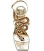 Color:Gold - Image 4 - Cobra Metallic Snake Print Rhinestone Dress Sandals