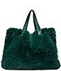 Azalea Wang Confidante Solid Faux Fur Tote Bag - Image 1