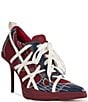Azalea Wang Crosswalk Sport-Inspired Pointed Toe Lace Up Pumps - Image 6