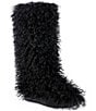 Azalea Wang Denton Faux Fur Platform Tall Boots - Image 1