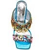 Color:Multi - Image 4 - Envie Rhinestone Swag Chain Dress Slides