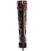 Azalea Wang Enyae Patchwork Grommet Pointed Toe Tall Boots - Image 3