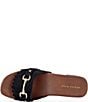 Azalea Wang Epsilon Kiltie Bit Buckle Studded Slide Sandals - Image 4