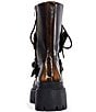 Azalea Wang Etra Applique Flowers Combat Mid Boots - Image 3