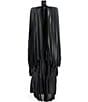 Azalea Wang Fifer Layered Fringe Pointed Toe Mid Calf Boots - Image 3