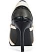 Azalea Wang Firestring Color Block Perforated Lace Up Pumps - Image 4