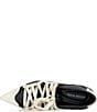Azalea Wang Firestring Color Block Perforated Lace Up Pumps - Image 6