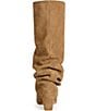 Azalea Wang Francoise Suede Slouch Shaft Pointed Toe Tall Boots - Image 3