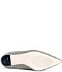 Azalea Wang Hayek Croco Embossed Pointed Toe Kitten Heel Booties - Image 5