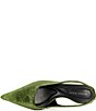 Azalea Wang Helaina Velvet Pointed Toe Slingback Pumps - Image 4
