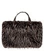 Azalea Wang Hickory Multi Faux Fur Confidante Tote Bag - Image 2