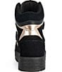 Azalea Wang Jojo Glitter Hidden Wedge Platform High Top Sneakers - Image 3