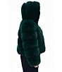 Azalea Wang Jolene Faux Fur Hooded Neck Long Sleeve Bomber Jacket - Image 5
