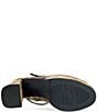 Azalea Wang Juliara Multi Snake Print Harlequin Stitch Ankle Strap Platform Pumps - Image 5