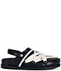 Azalea Wang Kimber Criss Cross Lace Slingback Mules - Image 2
