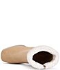 Azalea Wang Larousse Fleece Collar Platform Block Heel Booties - Image 4