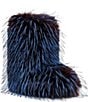 Azalea Wang Lenix Multicolored Faux Fur Mid Calf Boots - Image 1