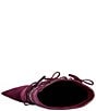 Azalea Wang Mantegna Laced Fold Over Shaft Wedge Tall Boots - Image 4