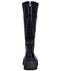 Azalea Wang Marguerite Mini Bow Lug Sole Moto Boots - Image 3