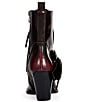 Azalea Wang Morgan Lace Up Buckled Strap Western Booties - Image 3