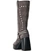 Color:Gray - Image 3 - Muna Studded Moto Boots