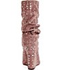 Azalea Wang Naomani Studded Peep Toe Wedge Boots - Image 5