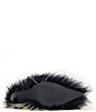 Azalea Wang Noir Faux Fur Ankle Strap Pointed Toe Pumps - Image 5