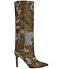 Azalea Wang Oriel Rhinestone Embellished Pointed Toe Tall Boots - Image 2