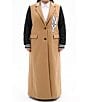 Azalea Wang Plus Size Malone Solid Notch Collar Midweight Button Front Maxi Jacket - Image 1