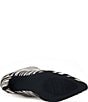 Azalea Wang Polly Zebra Print Calf Hair Pointed Toe Mid Calf Boots - Image 5