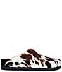 Azalea Wang Ramses Cow Print Calf Hair Platform Mules - Image 2