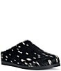 Azalea Wang Ramses Deer Print Calf Hair Platform Mules - Image 1