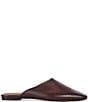 Azalea Wang Raphael Leather Square Toe Flat Mules - Image 2
