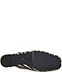 Azalea Wang Raphael Zebra Print Raffia Mules - Image 5