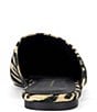 Azalea Wang Raphael Zebra Print Raffia Mules - Image 3