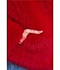 Azalea Wang Reginia-Red Oversize Shawl Collar Snap Front Jacket - Image 5