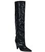 Azalea Wang Rembrandt Pointed Toe Over The Knee Boots - Image 1