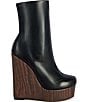 Azalea Wang Road Platform Wedge Booties - Image 2