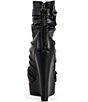 Azalea Wang Roux Slouch Cap Toe Platform Wedge Booties - Image 3