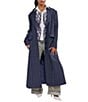 Azalea Wang Skyline Wool Blend Pin Stripe Notch Collar Button Front Tailored Coat - Image 1