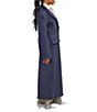 Azalea Wang Skyline Wool Blend Pin Stripe Notch Collar Button Front Tailored Coat - Image 4