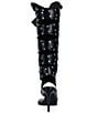 Azalea Wang Sodalite Studded Wraparound Square Toe Thong Sandals - Image 3