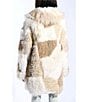 Azalea Wang Taher Shawl Collar Oversize Faux Fur Jacket, Color:Beige - Image 2