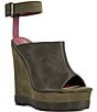 Azalea Wang Tana Ankle Strap Platform Wedge Sandals - Image 1