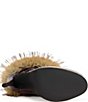 Azalea Wang Thalora Croco Embossed Faux Fur Cuff Platform Booties - Image 5