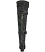 Azalea Wang Trillion Buckle Strap Square Toe Over The Knee Boots - Image 3